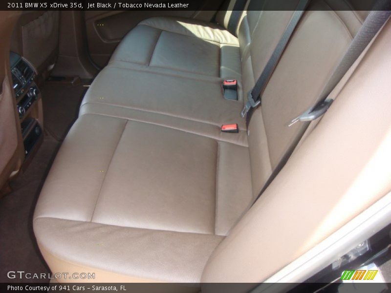 Rear Seat of 2011 X5 xDrive 35d