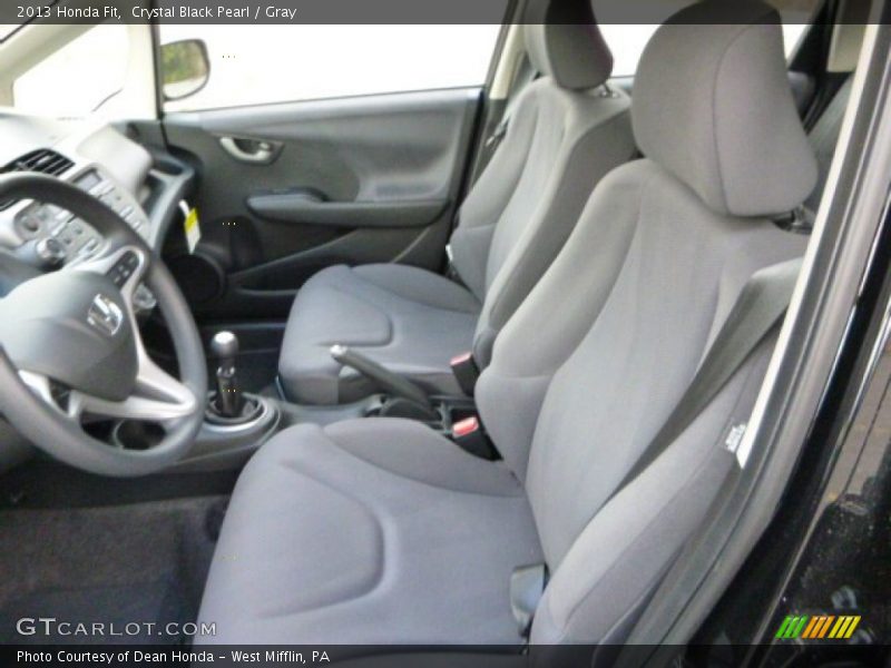 Front Seat of 2013 Fit 