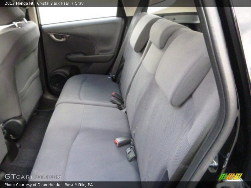 Rear Seat of 2013 Fit 