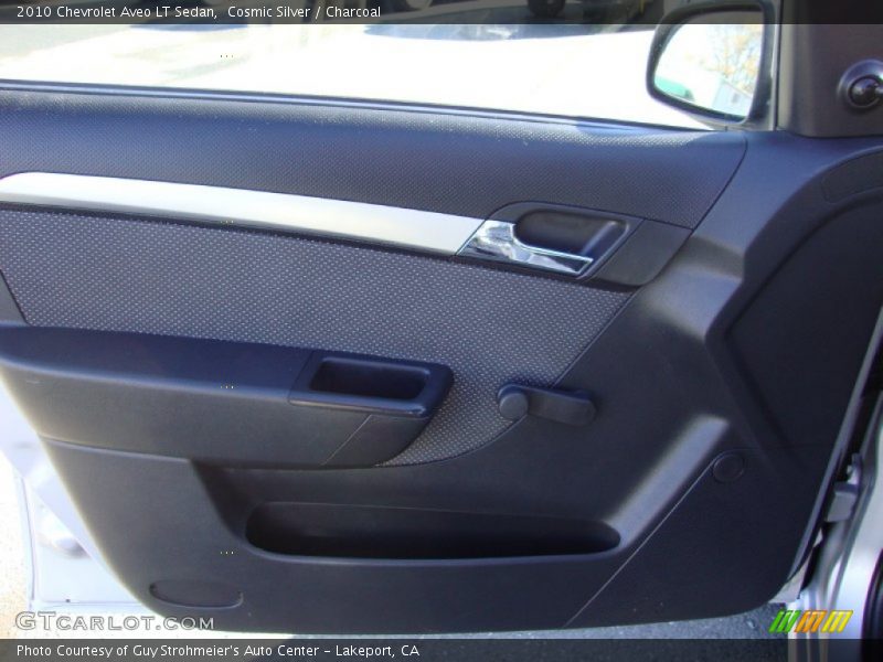 Cosmic Silver / Charcoal 2010 Chevrolet Aveo LT Sedan