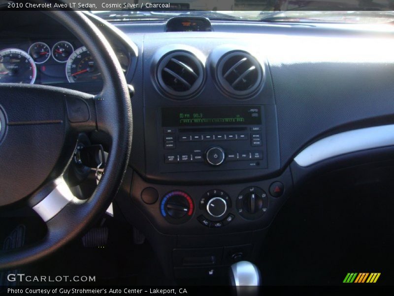 Cosmic Silver / Charcoal 2010 Chevrolet Aveo LT Sedan