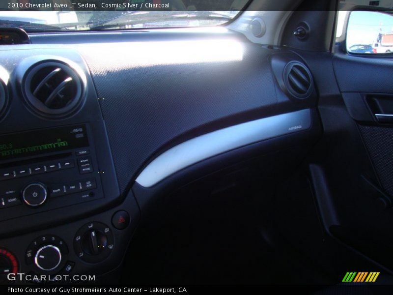 Cosmic Silver / Charcoal 2010 Chevrolet Aveo LT Sedan