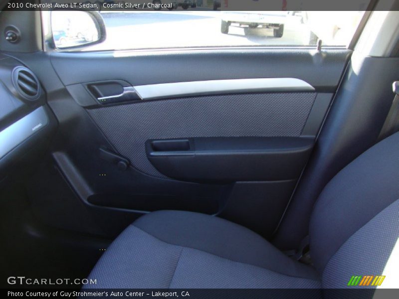 Cosmic Silver / Charcoal 2010 Chevrolet Aveo LT Sedan