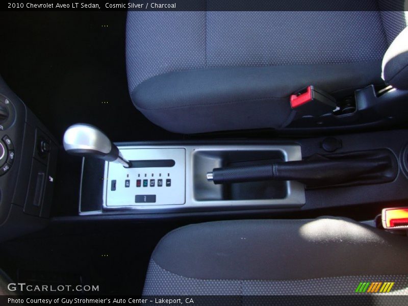 Cosmic Silver / Charcoal 2010 Chevrolet Aveo LT Sedan