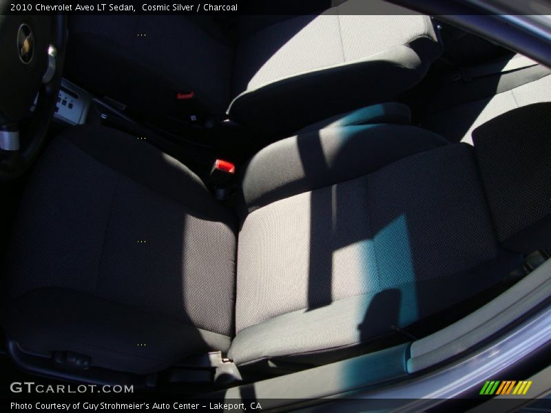 Cosmic Silver / Charcoal 2010 Chevrolet Aveo LT Sedan