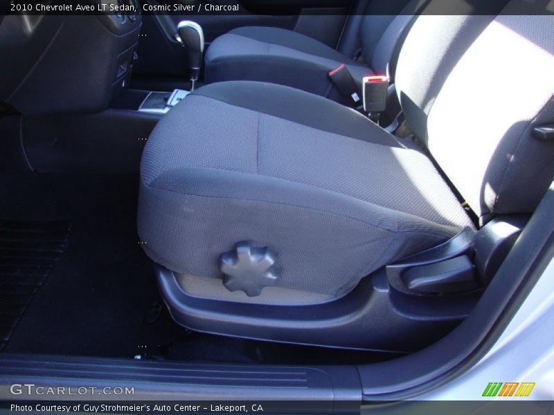 Cosmic Silver / Charcoal 2010 Chevrolet Aveo LT Sedan