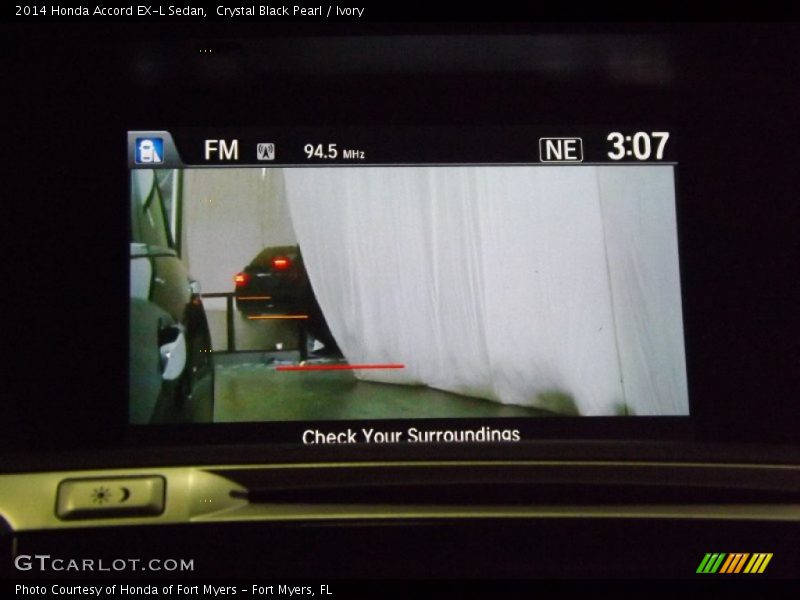 Crystal Black Pearl / Ivory 2014 Honda Accord EX-L Sedan