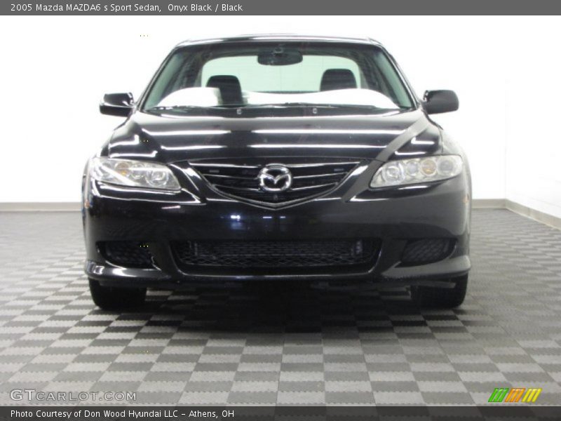 Onyx Black / Black 2005 Mazda MAZDA6 s Sport Sedan