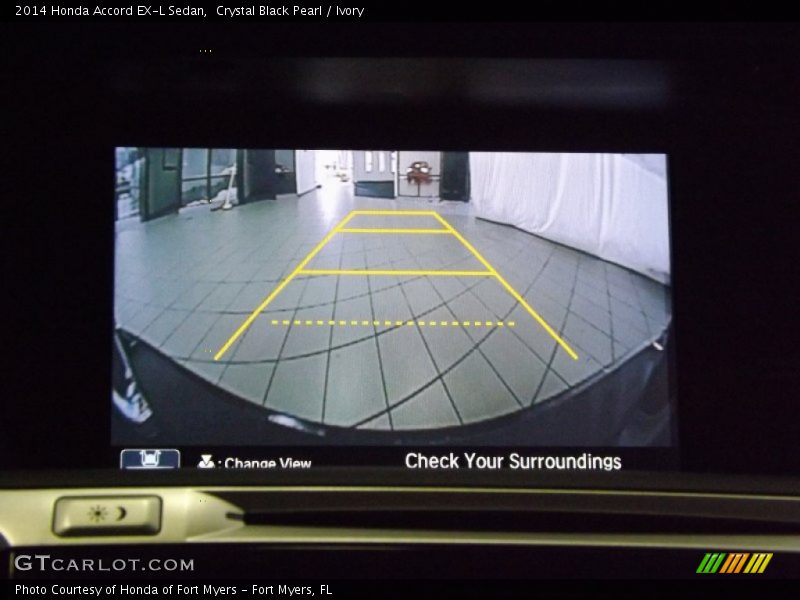 Crystal Black Pearl / Ivory 2014 Honda Accord EX-L Sedan