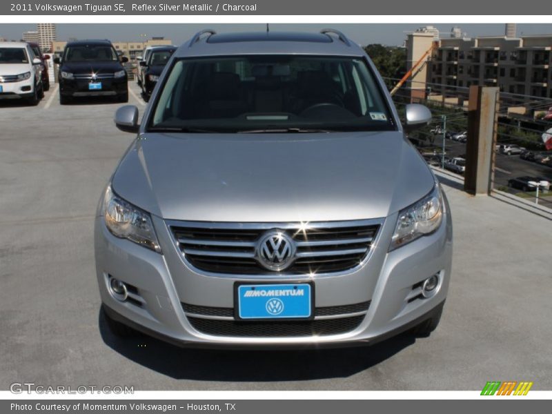 Reflex Silver Metallic / Charcoal 2011 Volkswagen Tiguan SE