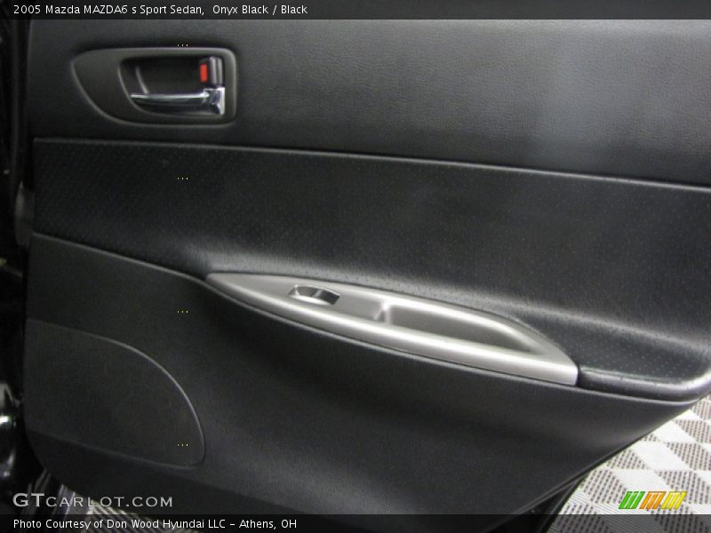 Onyx Black / Black 2005 Mazda MAZDA6 s Sport Sedan
