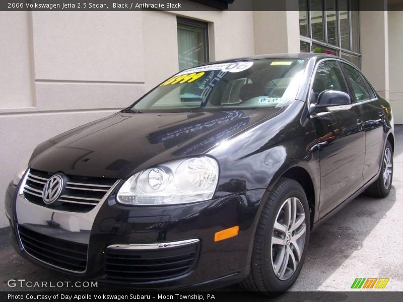 Black / Anthracite Black 2006 Volkswagen Jetta 2.5 Sedan