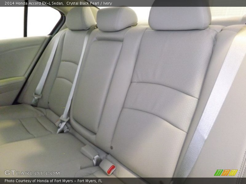 Crystal Black Pearl / Ivory 2014 Honda Accord EX-L Sedan