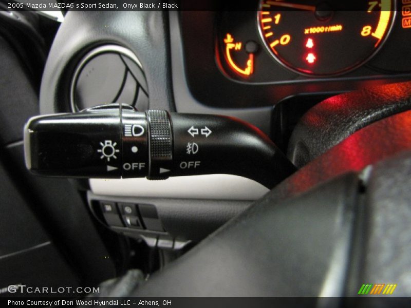 Controls of 2005 MAZDA6 s Sport Sedan