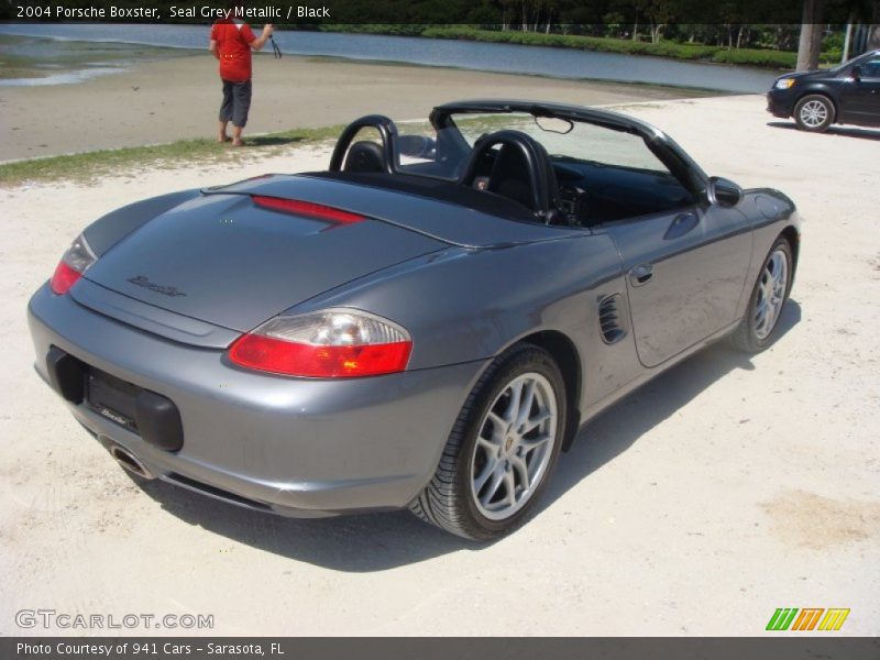 Seal Grey Metallic / Black 2004 Porsche Boxster