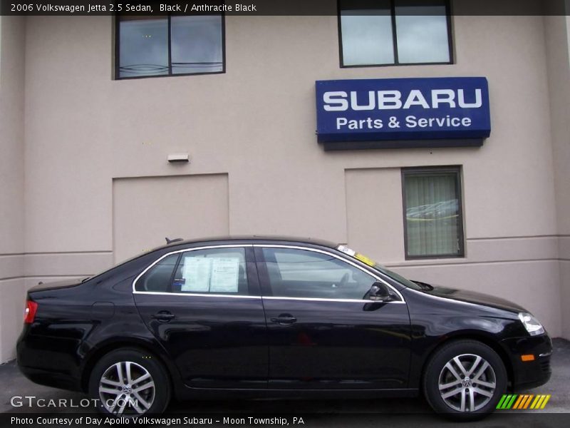 Black / Anthracite Black 2006 Volkswagen Jetta 2.5 Sedan
