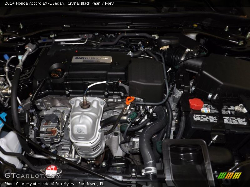 Crystal Black Pearl / Ivory 2014 Honda Accord EX-L Sedan