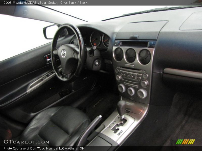 Onyx Black / Black 2005 Mazda MAZDA6 s Sport Sedan