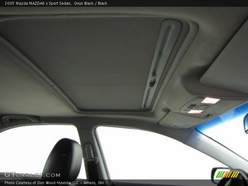 Onyx Black / Black 2005 Mazda MAZDA6 s Sport Sedan