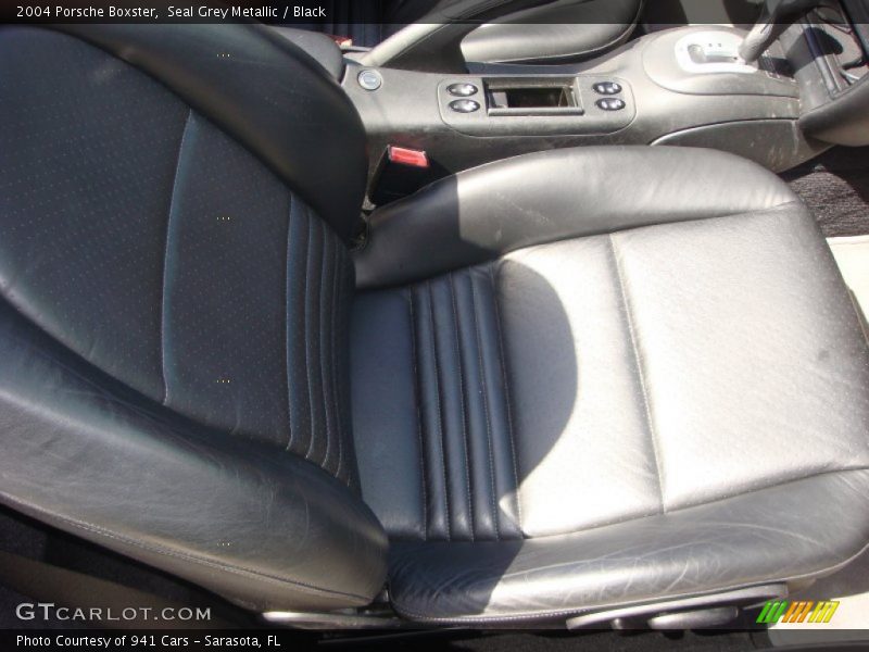 Seal Grey Metallic / Black 2004 Porsche Boxster