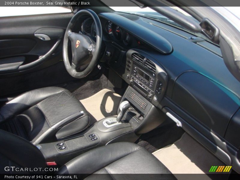 Seal Grey Metallic / Black 2004 Porsche Boxster