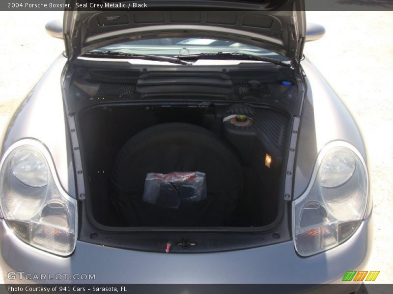 Seal Grey Metallic / Black 2004 Porsche Boxster