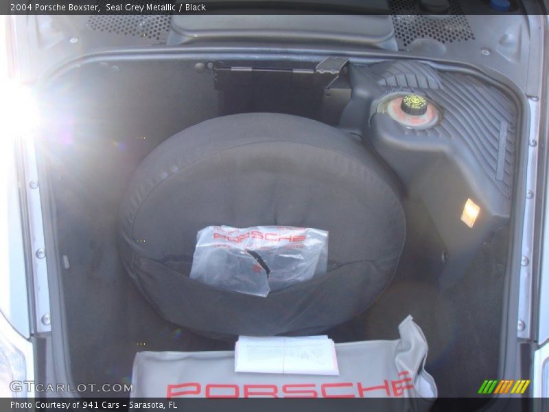 Seal Grey Metallic / Black 2004 Porsche Boxster