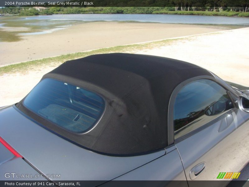 Seal Grey Metallic / Black 2004 Porsche Boxster