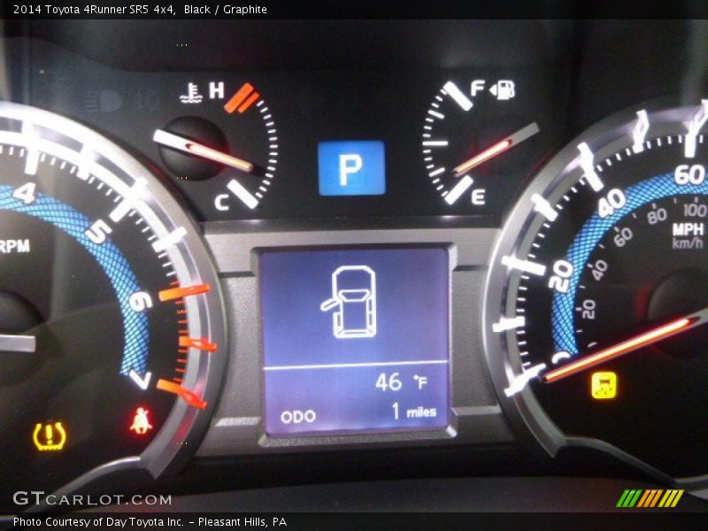 Black / Graphite 2014 Toyota 4Runner SR5 4x4