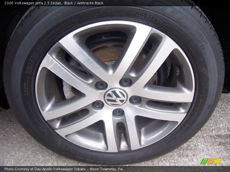 Black / Anthracite Black 2006 Volkswagen Jetta 2.5 Sedan