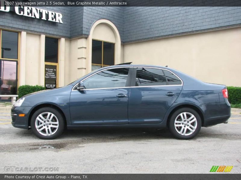 Blue Graphite Metallic / Anthracite 2007 Volkswagen Jetta 2.5 Sedan