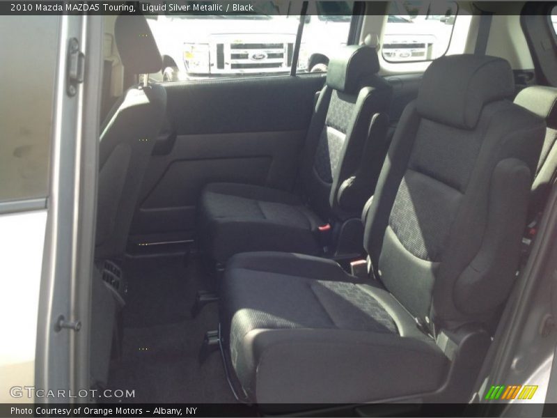 Liquid Silver Metallic / Black 2010 Mazda MAZDA5 Touring
