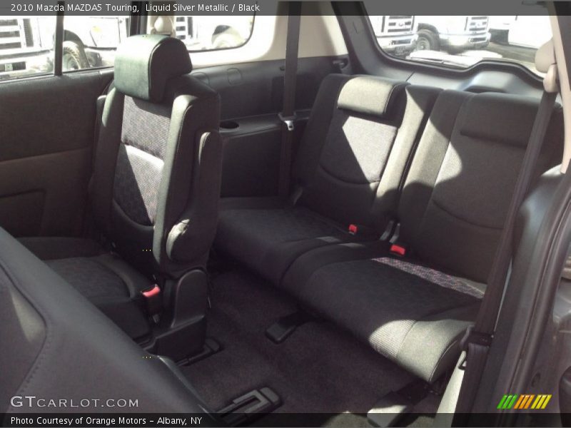 Liquid Silver Metallic / Black 2010 Mazda MAZDA5 Touring