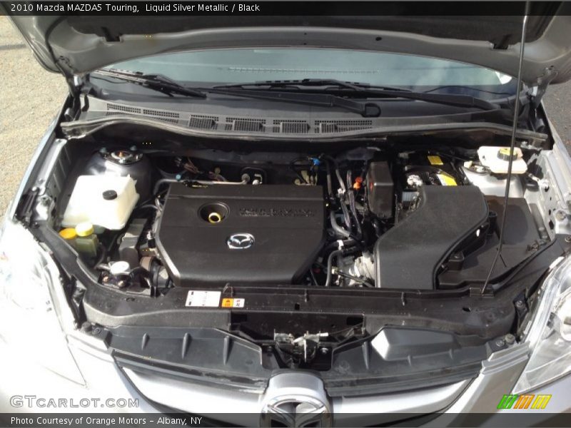 Liquid Silver Metallic / Black 2010 Mazda MAZDA5 Touring