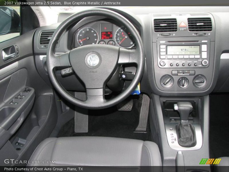 Blue Graphite Metallic / Anthracite 2007 Volkswagen Jetta 2.5 Sedan