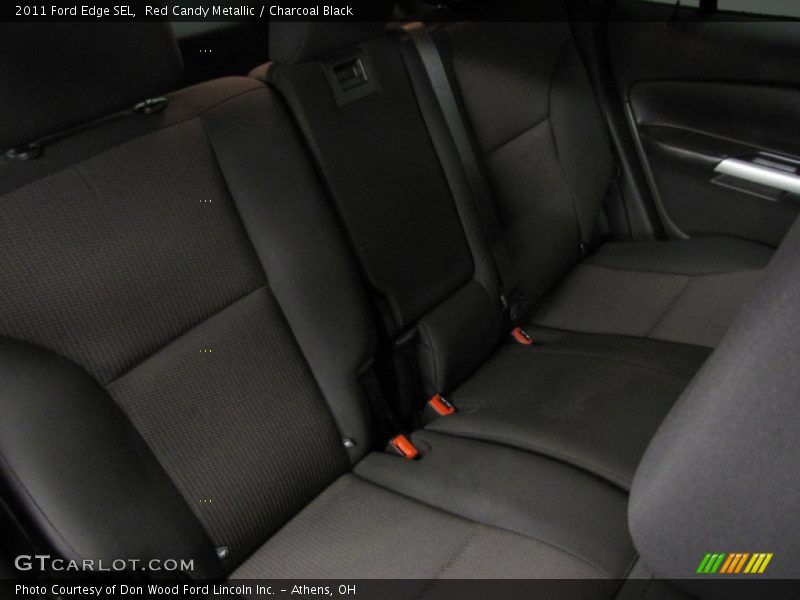 Red Candy Metallic / Charcoal Black 2011 Ford Edge SEL