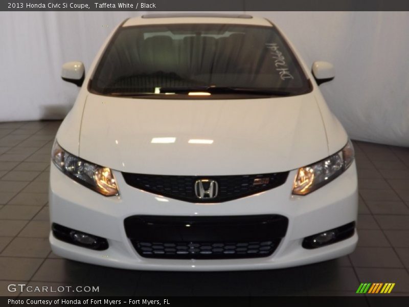 Taffeta White / Black 2013 Honda Civic Si Coupe