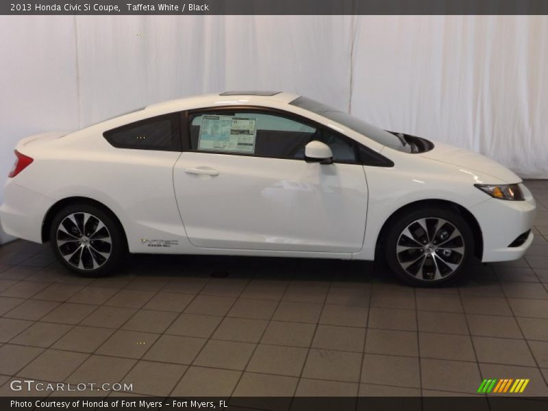 Taffeta White / Black 2013 Honda Civic Si Coupe