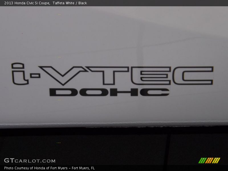 Taffeta White / Black 2013 Honda Civic Si Coupe