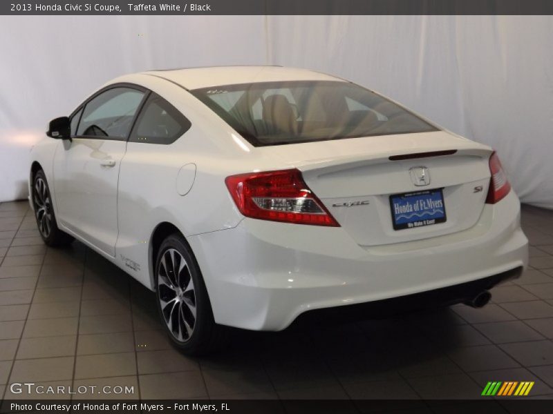 Taffeta White / Black 2013 Honda Civic Si Coupe