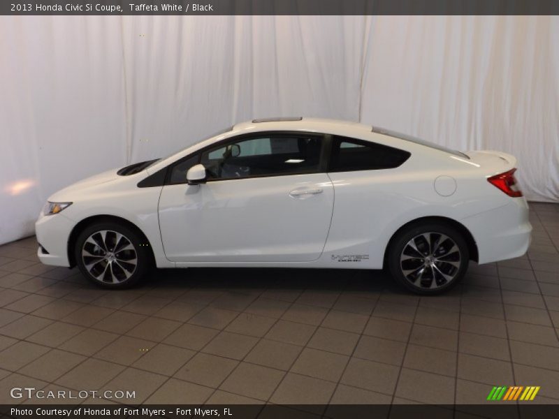 Taffeta White / Black 2013 Honda Civic Si Coupe