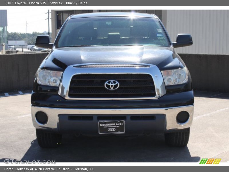 Black / Beige 2007 Toyota Tundra SR5 CrewMax
