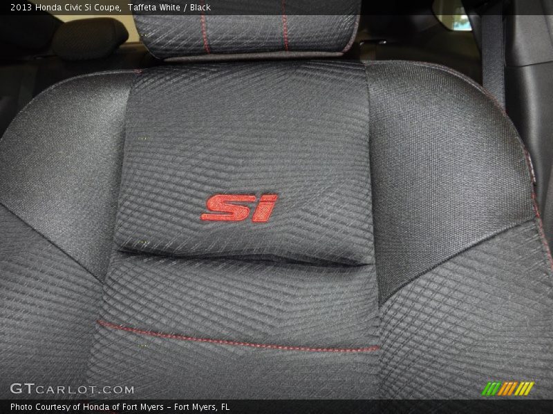 Taffeta White / Black 2013 Honda Civic Si Coupe