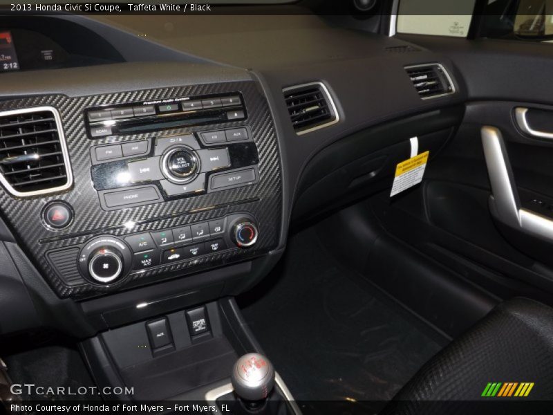Taffeta White / Black 2013 Honda Civic Si Coupe