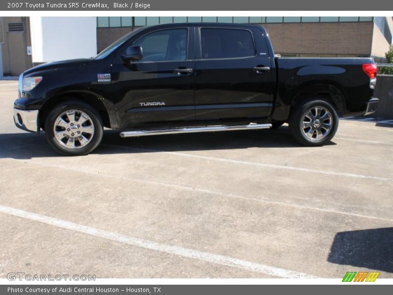 Black / Beige 2007 Toyota Tundra SR5 CrewMax