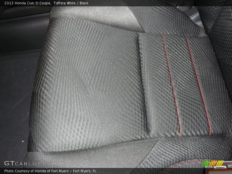 Taffeta White / Black 2013 Honda Civic Si Coupe