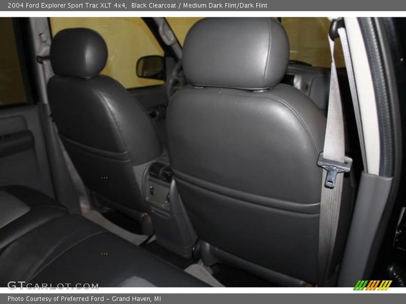 Black Clearcoat / Medium Dark Flint/Dark Flint 2004 Ford Explorer Sport Trac XLT 4x4