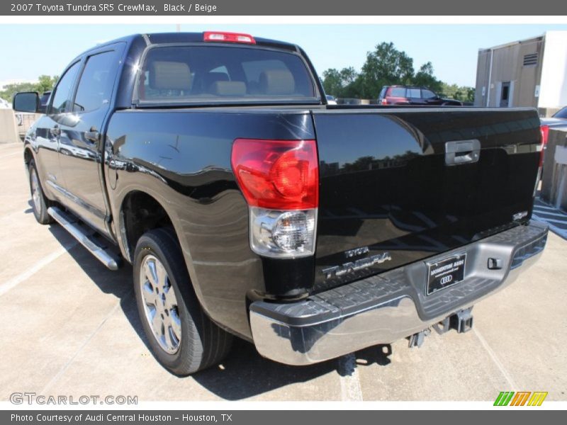 Black / Beige 2007 Toyota Tundra SR5 CrewMax