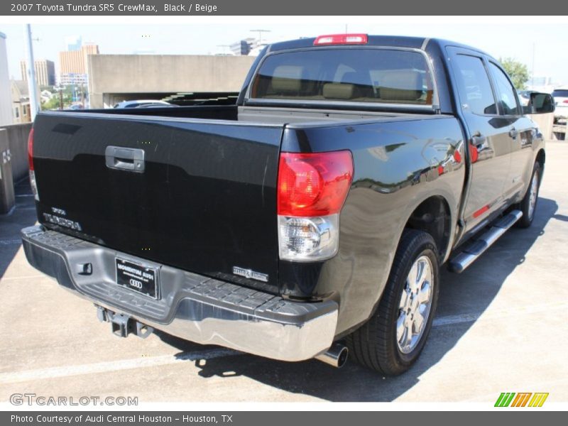 Black / Beige 2007 Toyota Tundra SR5 CrewMax