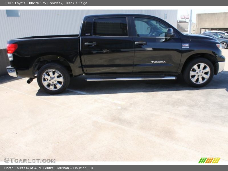 Black / Beige 2007 Toyota Tundra SR5 CrewMax